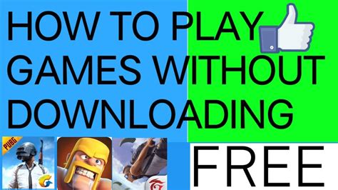 free games no downloading